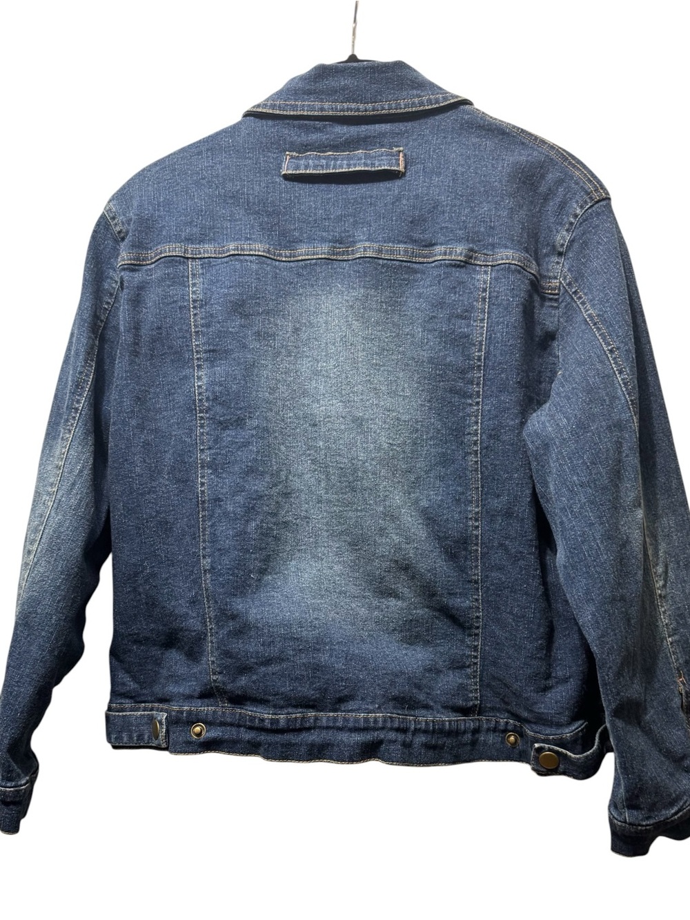 Denim jacket with jeweled buttons size M - Picture 3 of 6
